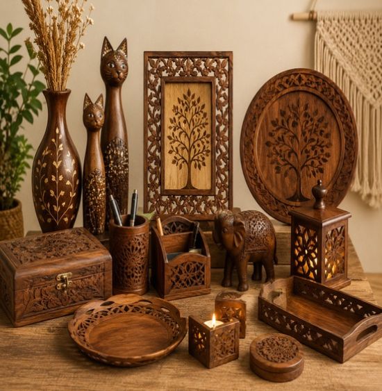 Wooden and Pottery Crafts export range